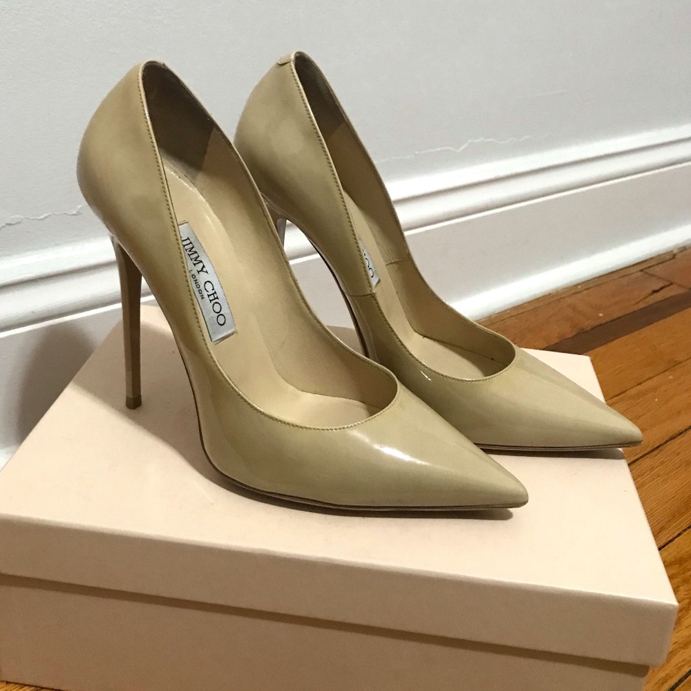 Jimmy Choo Anouk Pointed Heel Pump 38.5